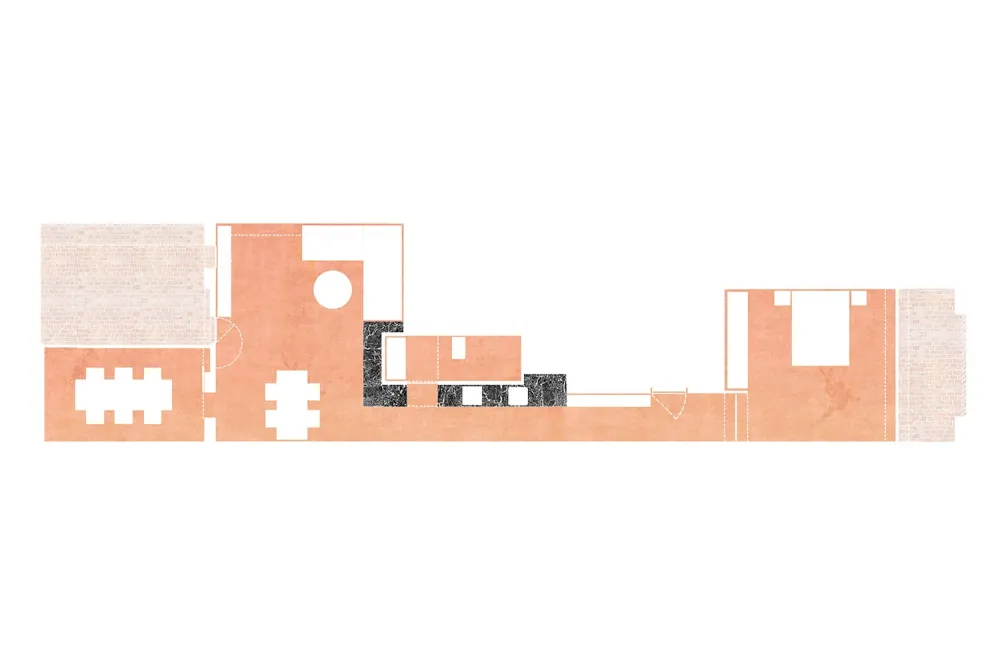 90㎡巴塞罗那不规则住宅 | CRÜ