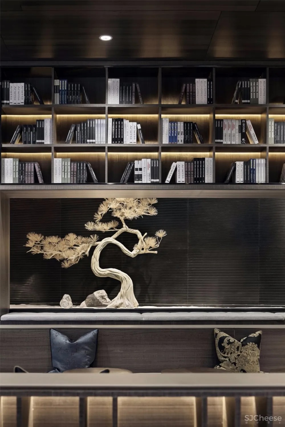 现代手法重现正统中式审美——万科翡翠书院 | 张力新作