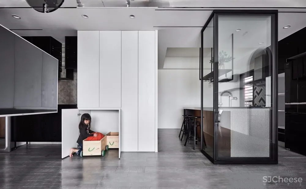 83㎡现代住宅 | 怀特室内设计 首