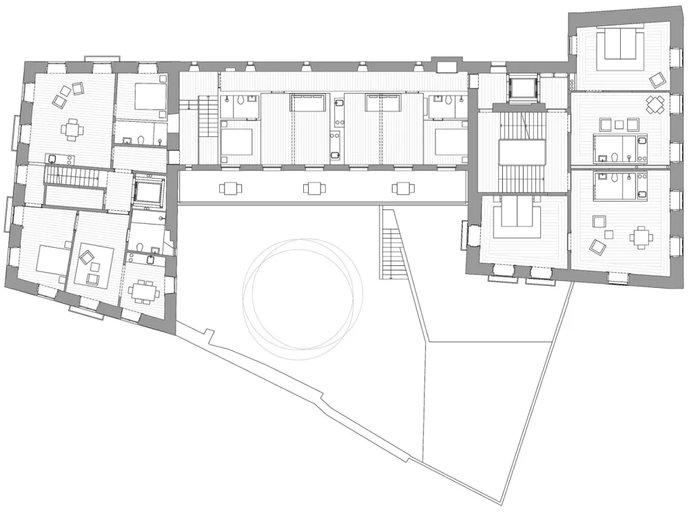 科英布拉酒店改造，葡萄牙 / depA Architects