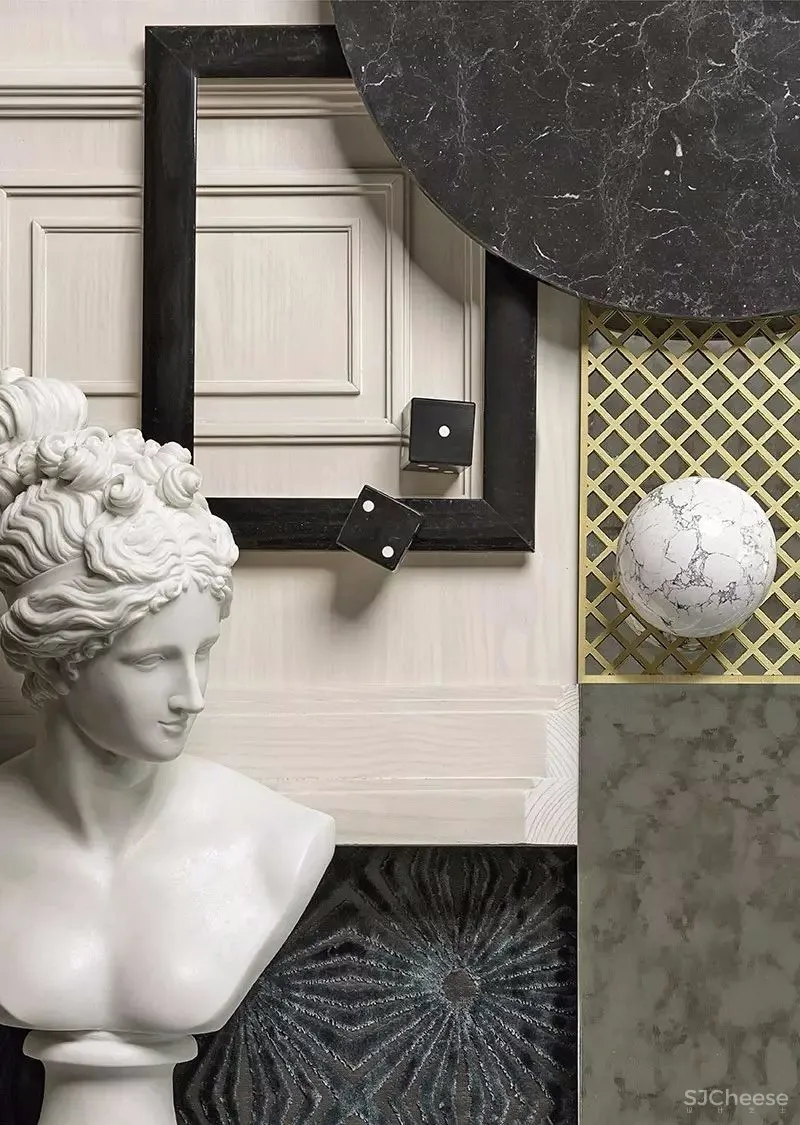 看看这些摄影图丨软装陈设就这样布置