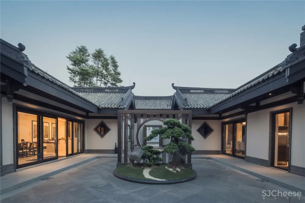 【香港室内设计之父高文安新作】1043 ㎡珠海紫禁书院:永不过时的东方营造