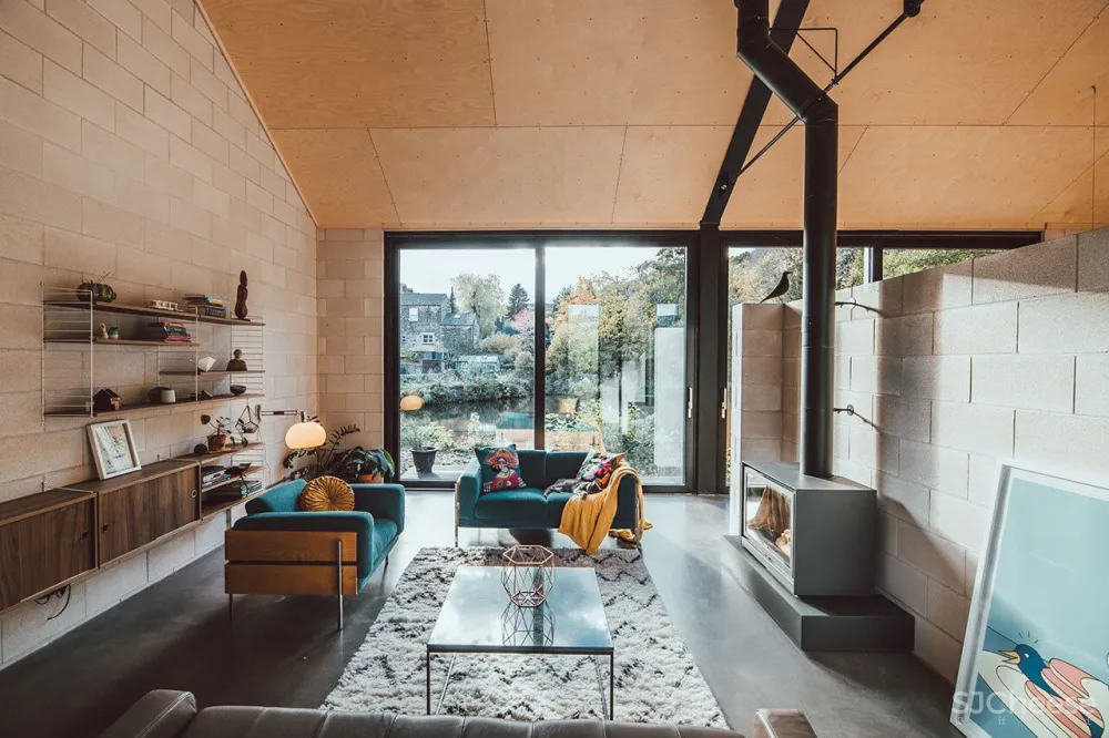 英国一对双胞胎兄弟自建优雅工业之家