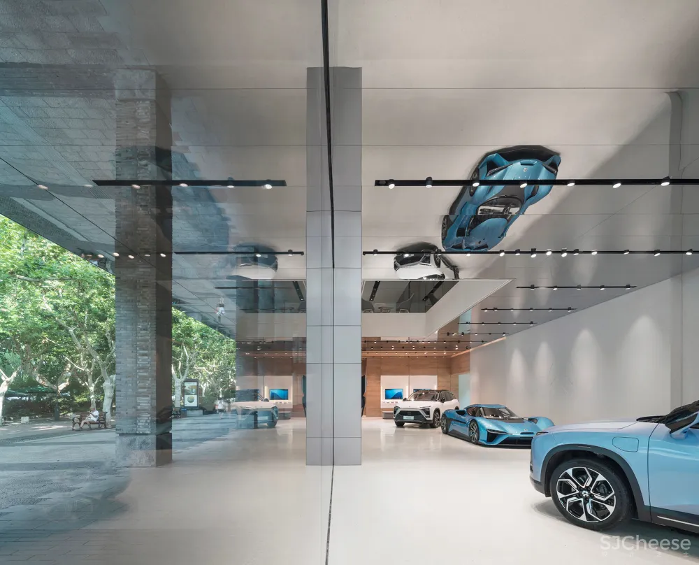 NIO蔚来旗舰展厅,杭州 / SHL 首