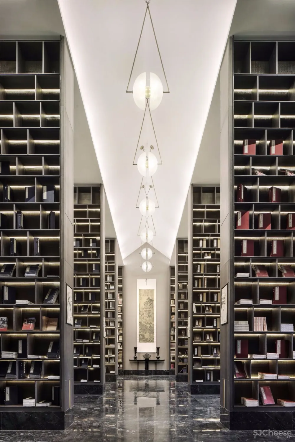 现代手法重现正统中式审美——万科翡翠书院 | 张力新作