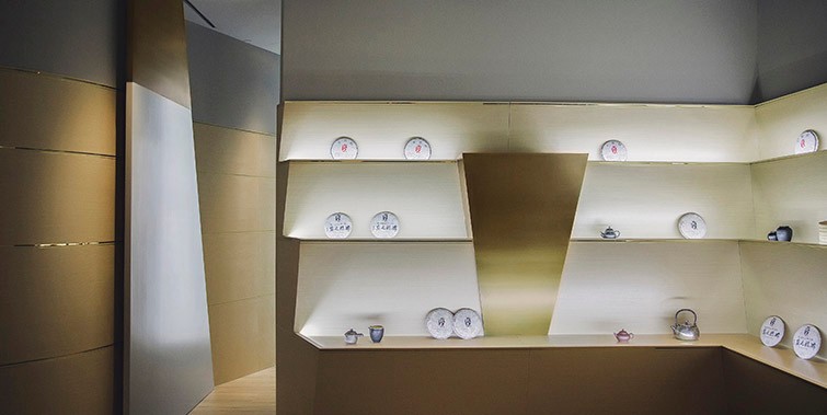 对角线设计：北京 致正茶室