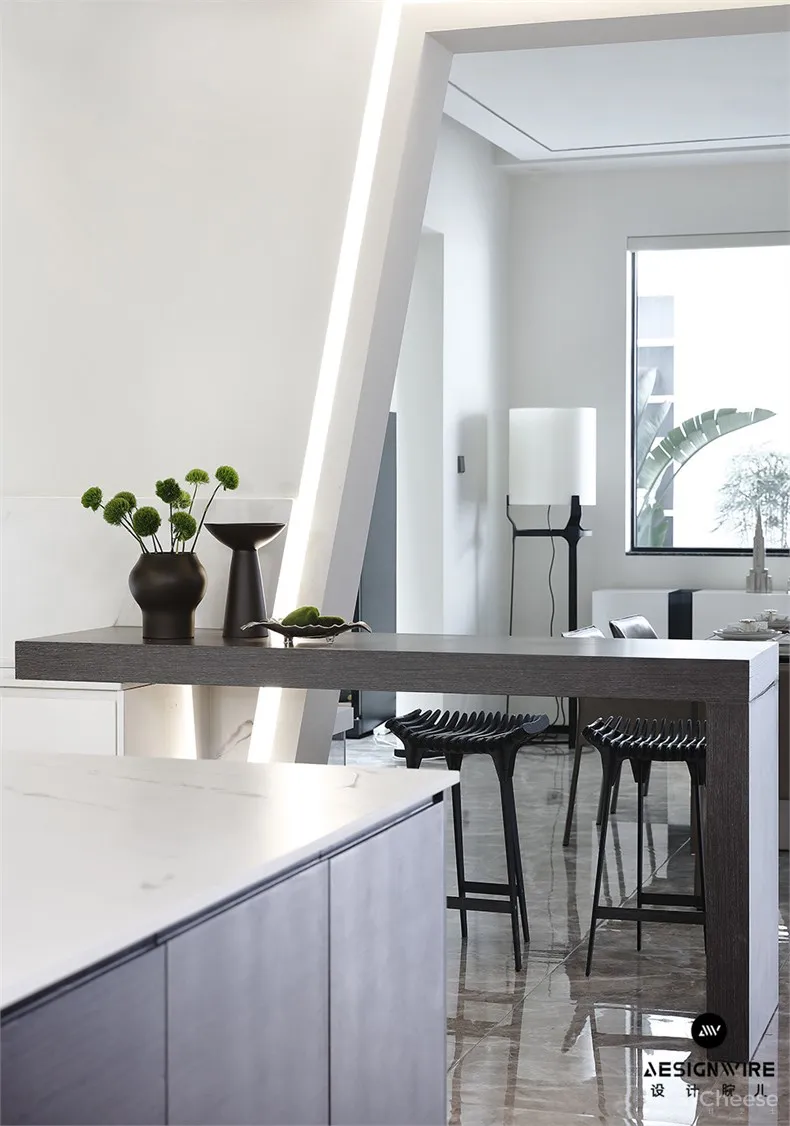 28.地下室厨房.jpg 那墨空间设计:龙湖.双珑原著住宅