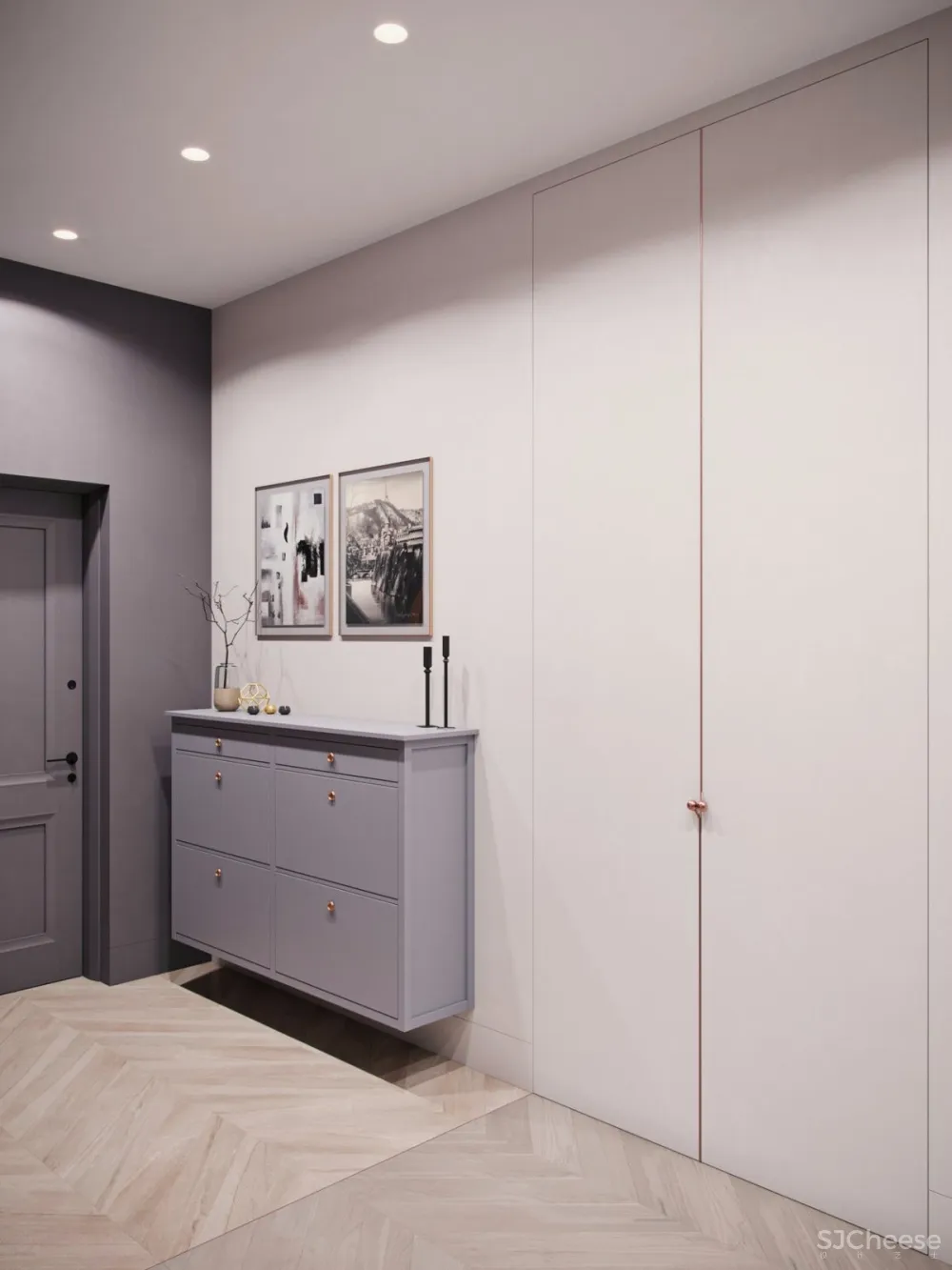 “活力优雅”90㎡极简风家庭公寓 | Monet vs Manet 首