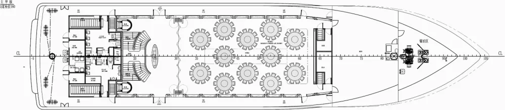 黄浦江第一艘五星级游览船--水晶公主号