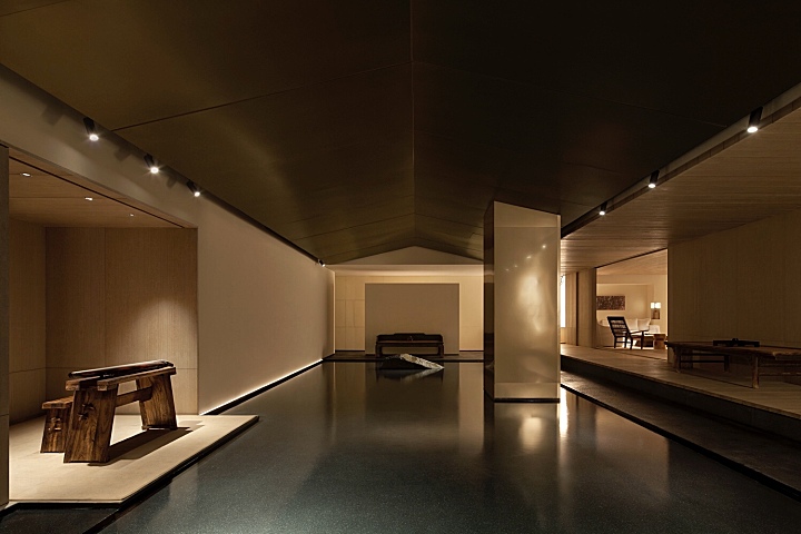 深圳东西茶室 – 田水月:水平线空间设计 首