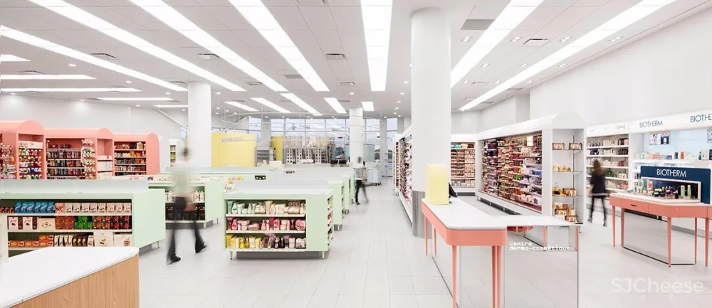 色彩打造的加拿大蒙特利尔Uniprix药店 | Jean de Lessard