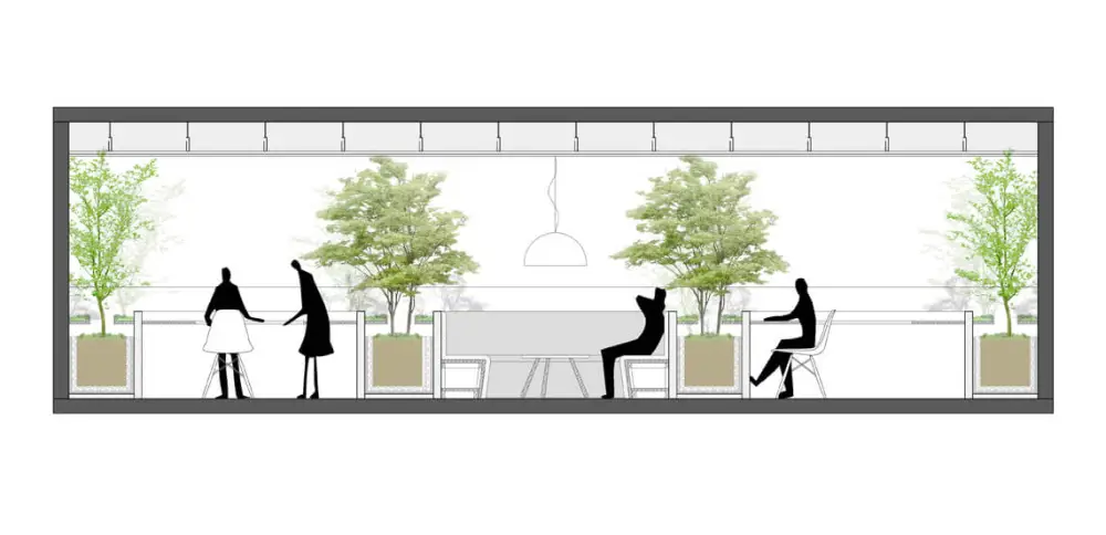 上海一家隐于钢筋混凝土的工作花园