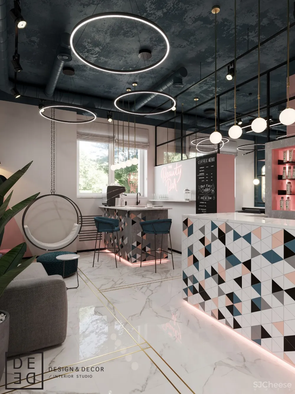 圣彼得堡清新“Tricky mechanics”沙龙 | DE&DE Studio