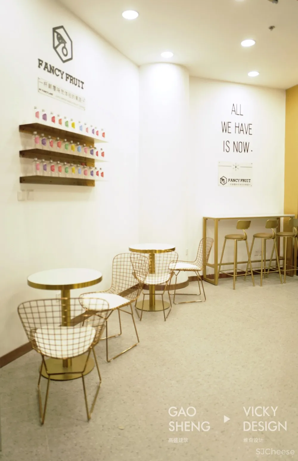 高盛建筑&维奇设计/Fancy Fruit 果汁店 首