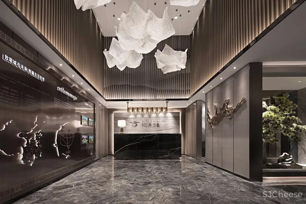 【IDEAL/YLH地产设计组】邂逅东方禅境售楼中心设计方案