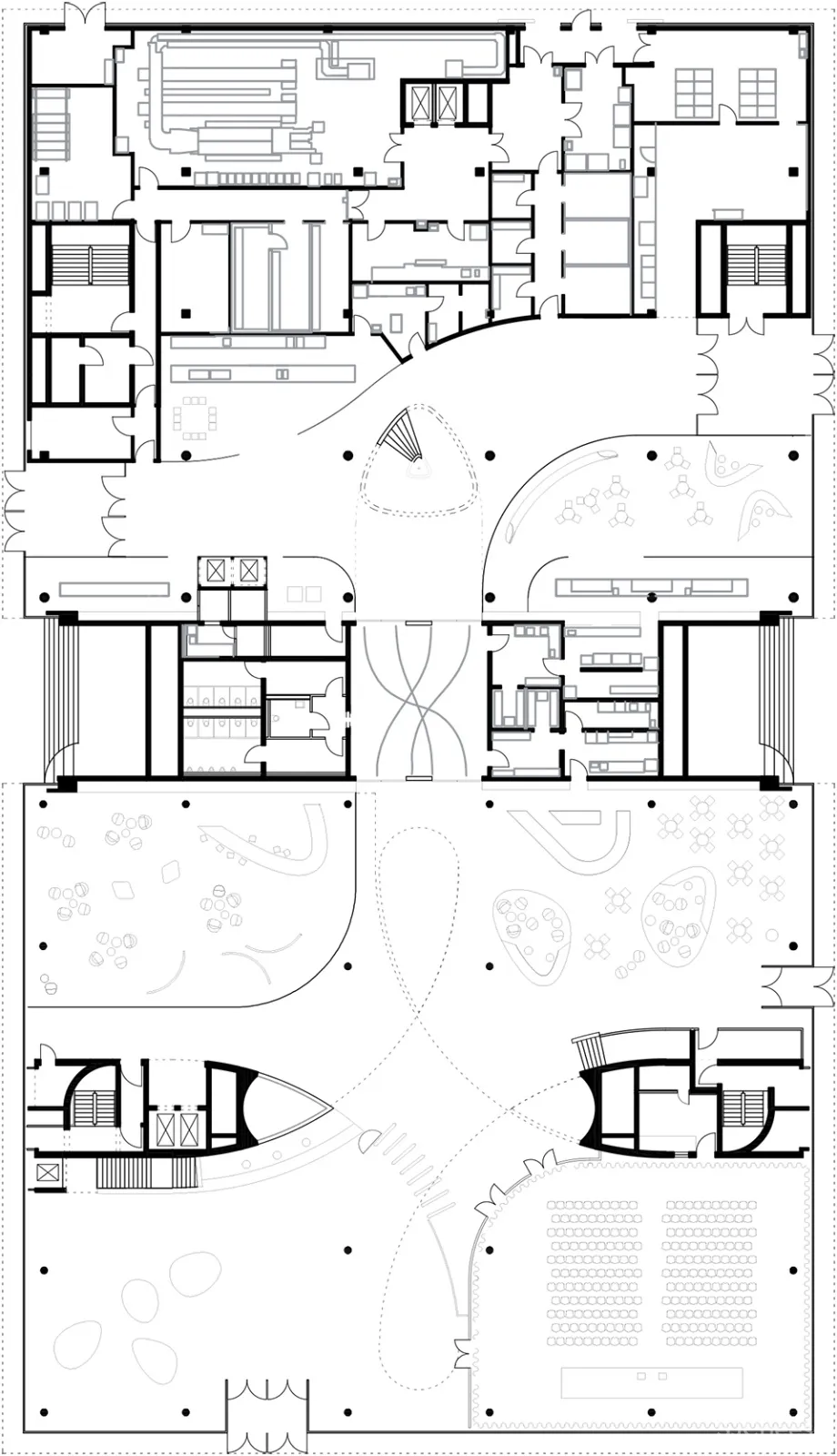 默克创新中心：持续发展的空间结构