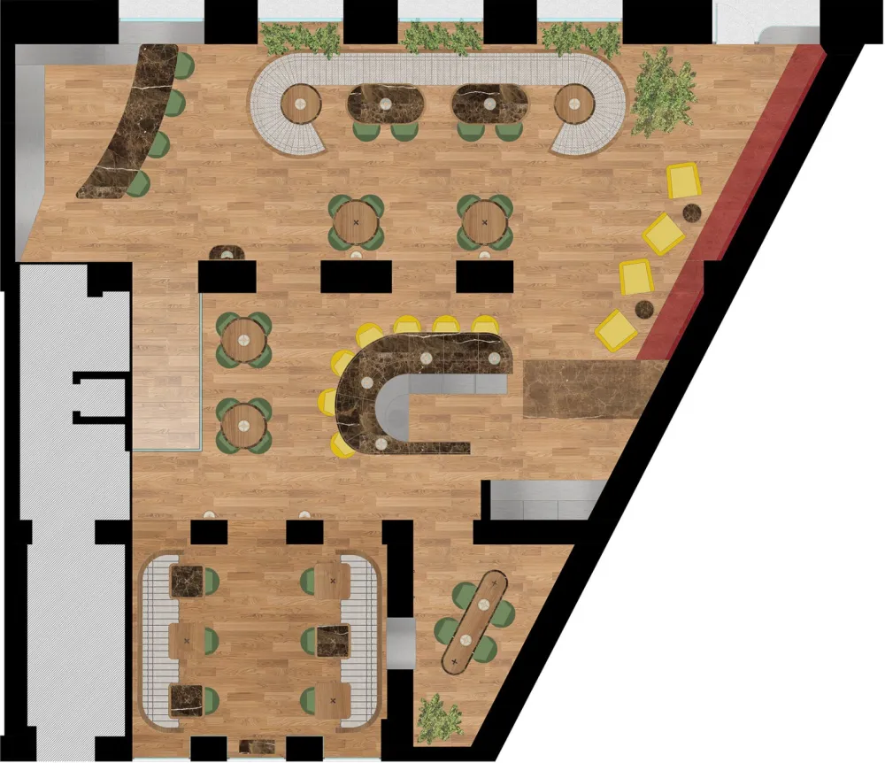 La Cabra餐厅,马德里 / Mecanismo