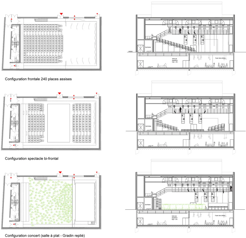 Jacques Carat剧院重建,法国 / Ateliers O-S Architectes