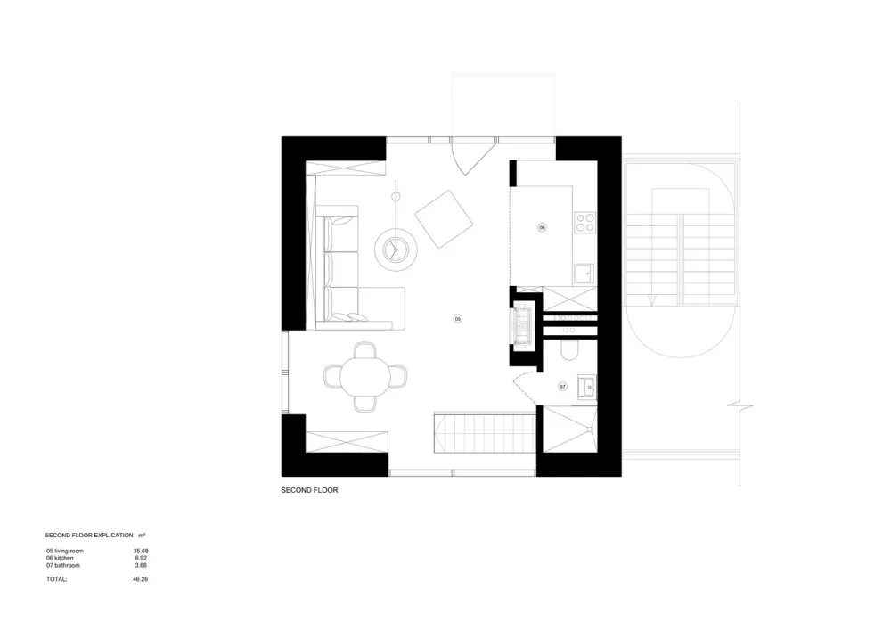 与环境的和谐融合 | A House in Rasu Namai