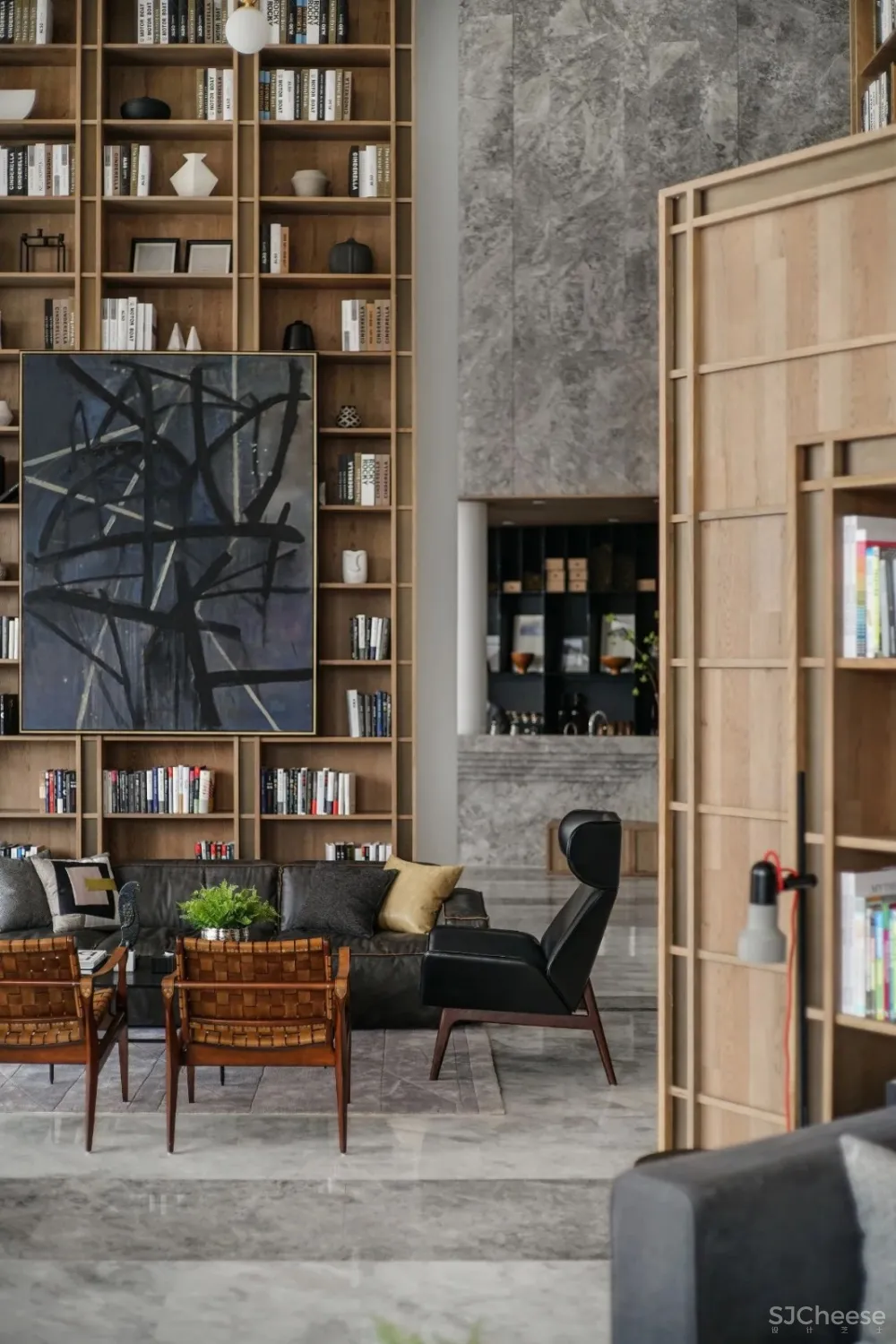 尚壹扬新作：解构的图书馆—— 绿城武汉凤起乐鸣销售中心