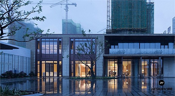 砚社：光谷澎湃城·奥山府营销中心设计