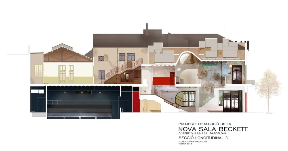 贝克特实验剧场 / Flores & Prats