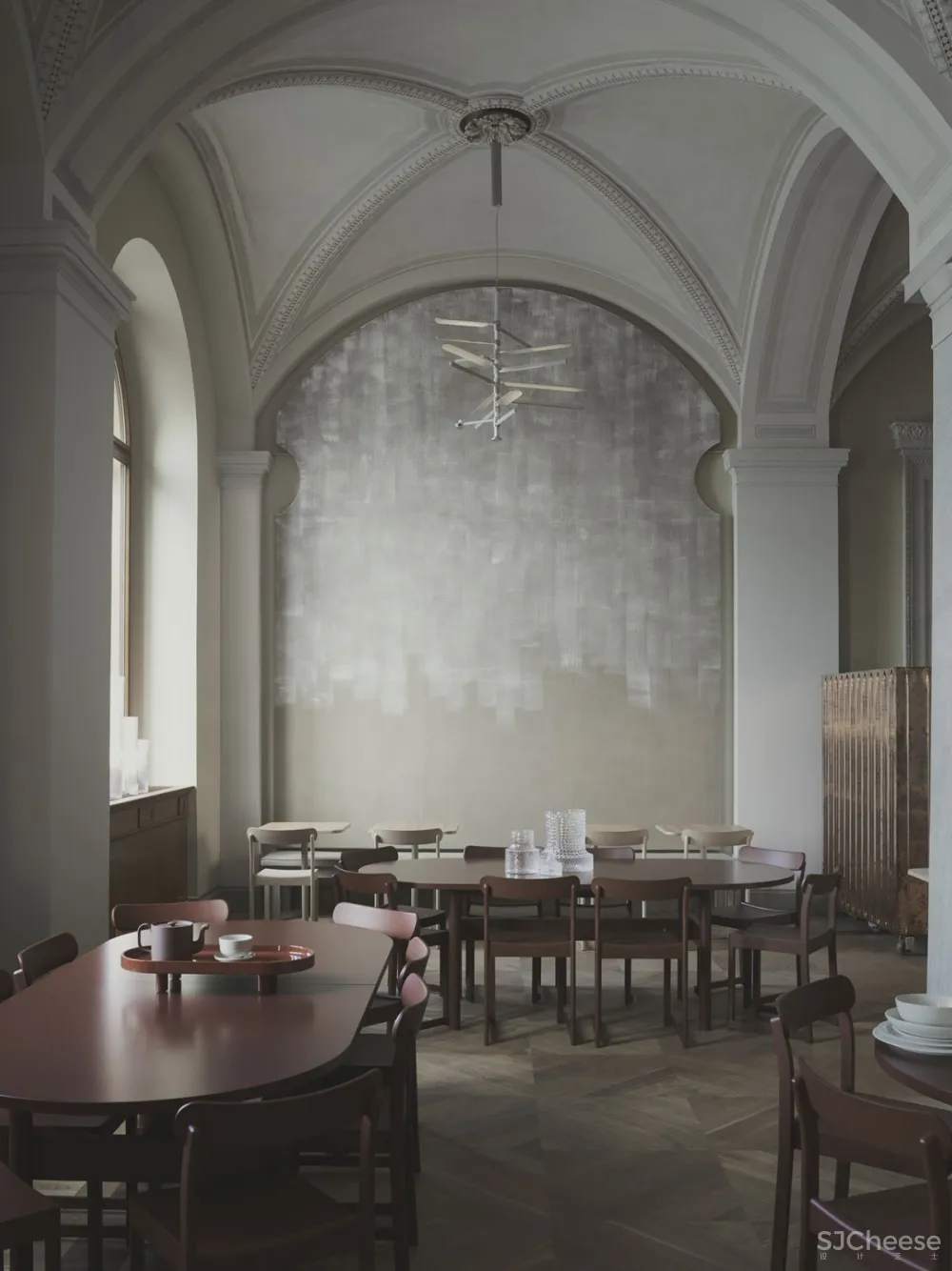 首发 | 北欧工艺被重塑:斯德哥尔摩国家博物馆的新餐厅 首