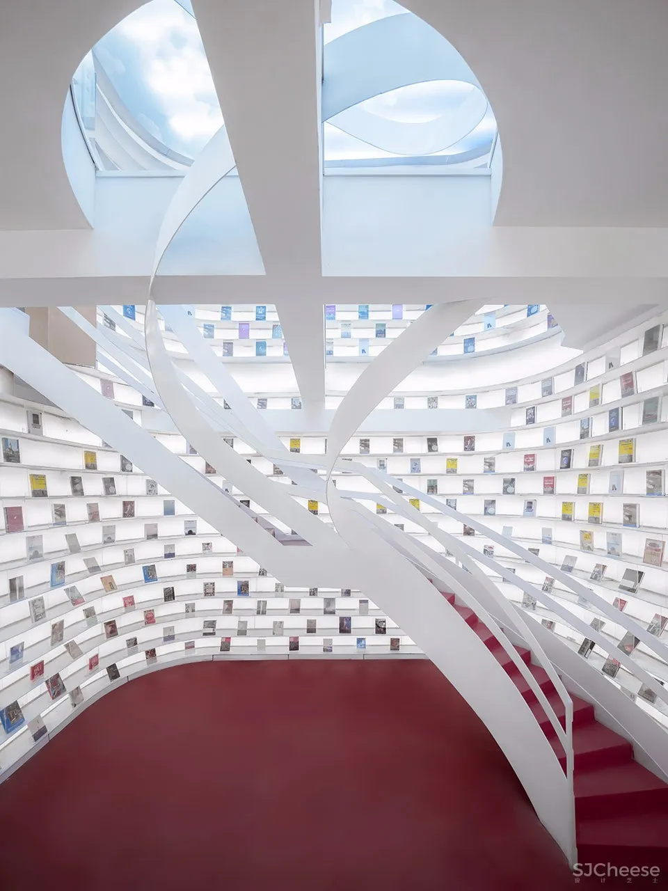 Wutopia Lab 俞挺新作： 西安钟书阁 - 云中天堂 首