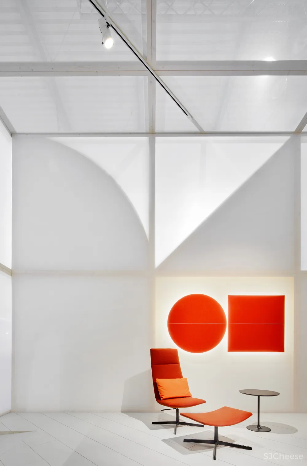 2 booths for arper salone del mobile 2017 milano