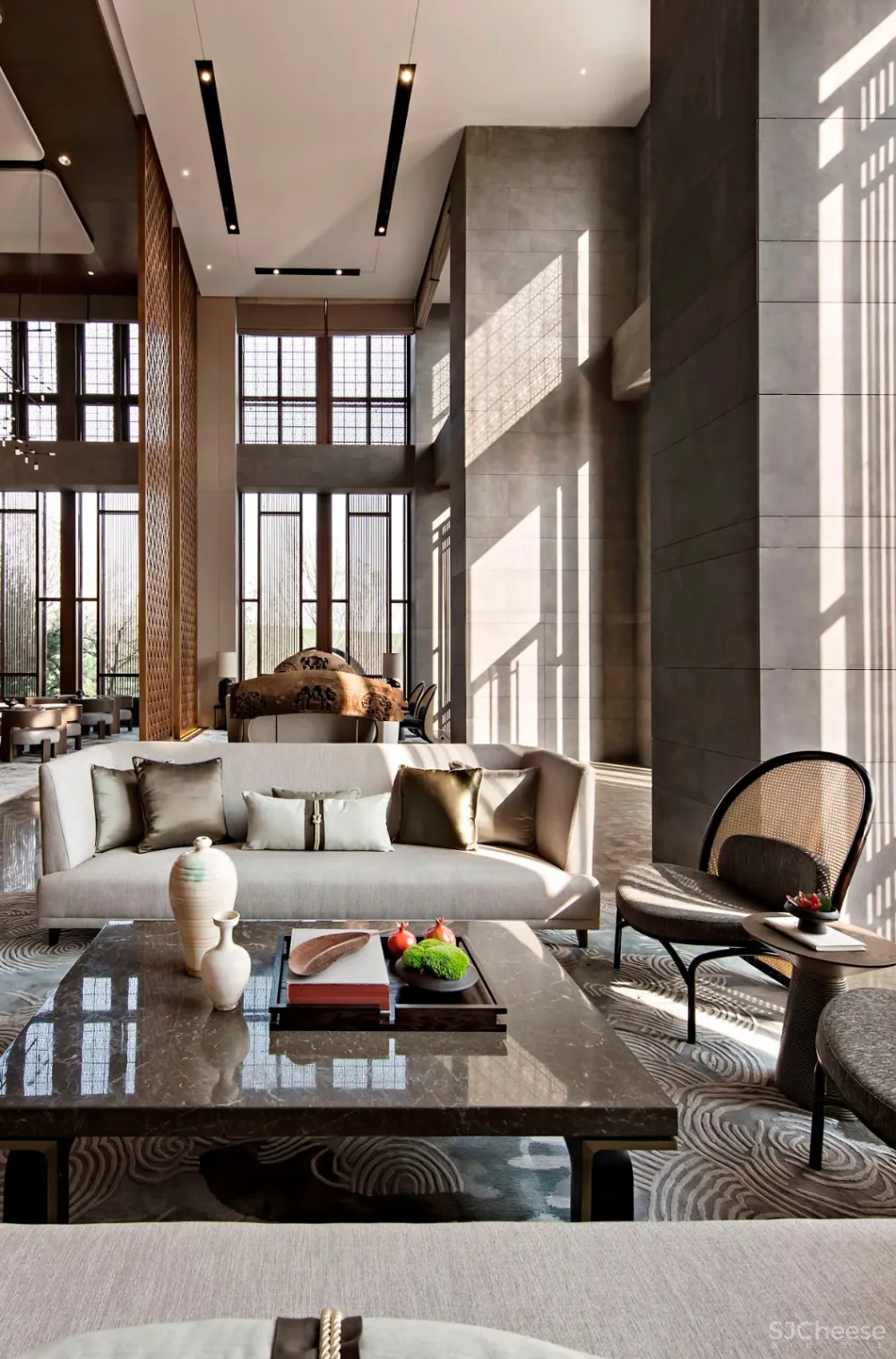 黄全最新力作：比国际五星酒店更惊艳 新城玺樾销售中心 首