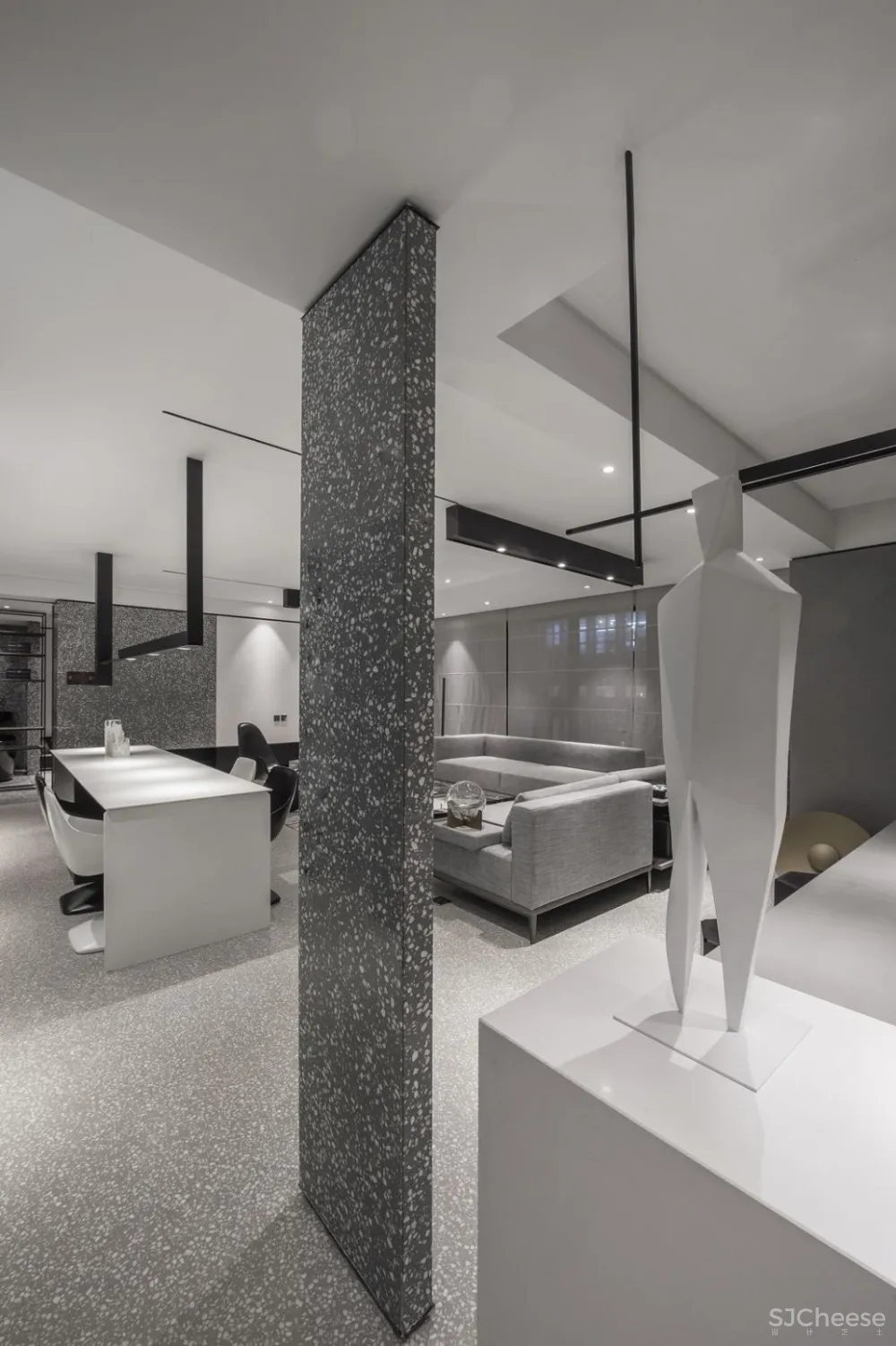 一然设计 | 黑白世界极简至极 首