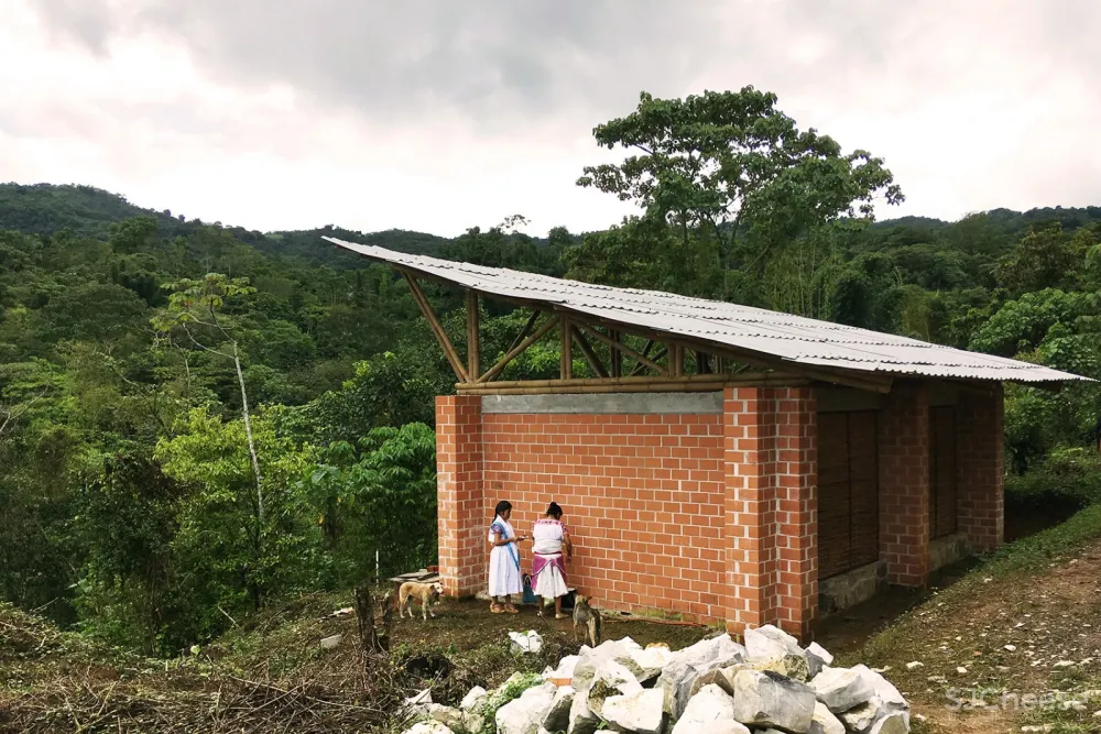 Tepetzintan村镇生产学校，墨西哥 / Rural Digital Baccalaureate No. 186 + Comunal: taller de arquitectura