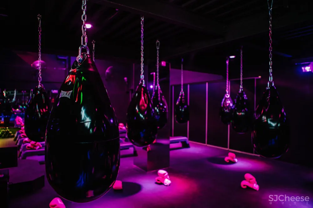 300㎡老建筑改造的上海KO轻拳馆