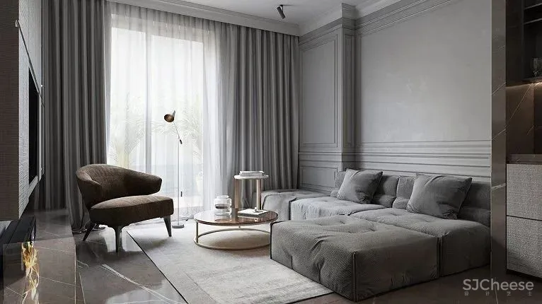 现代简约轻奢风格:肆意流行的元素 首