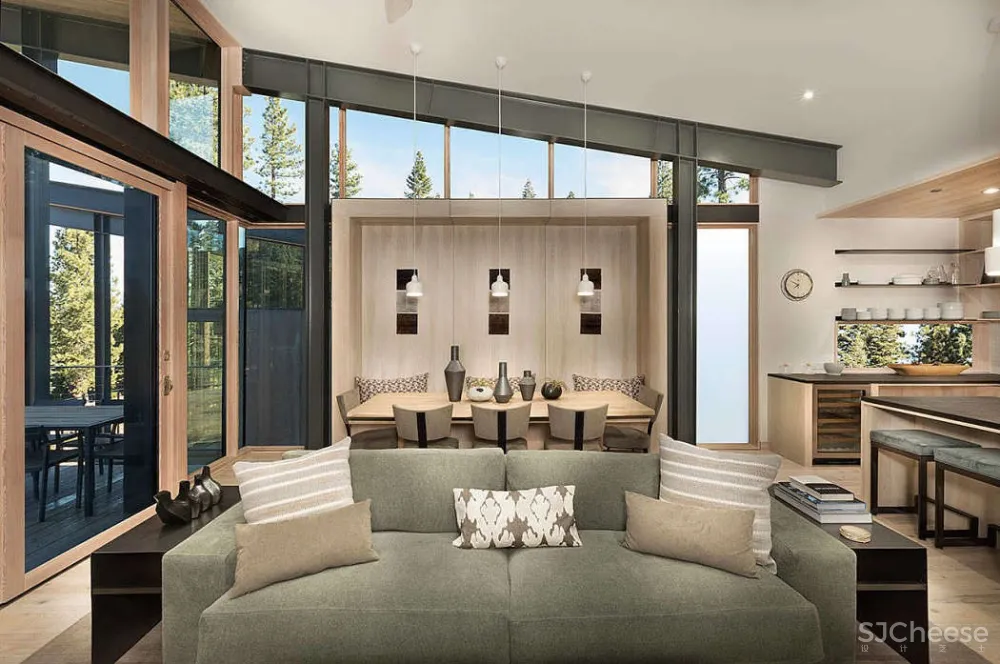 Modern Mountain Home by Aspen Leaf Interiors
