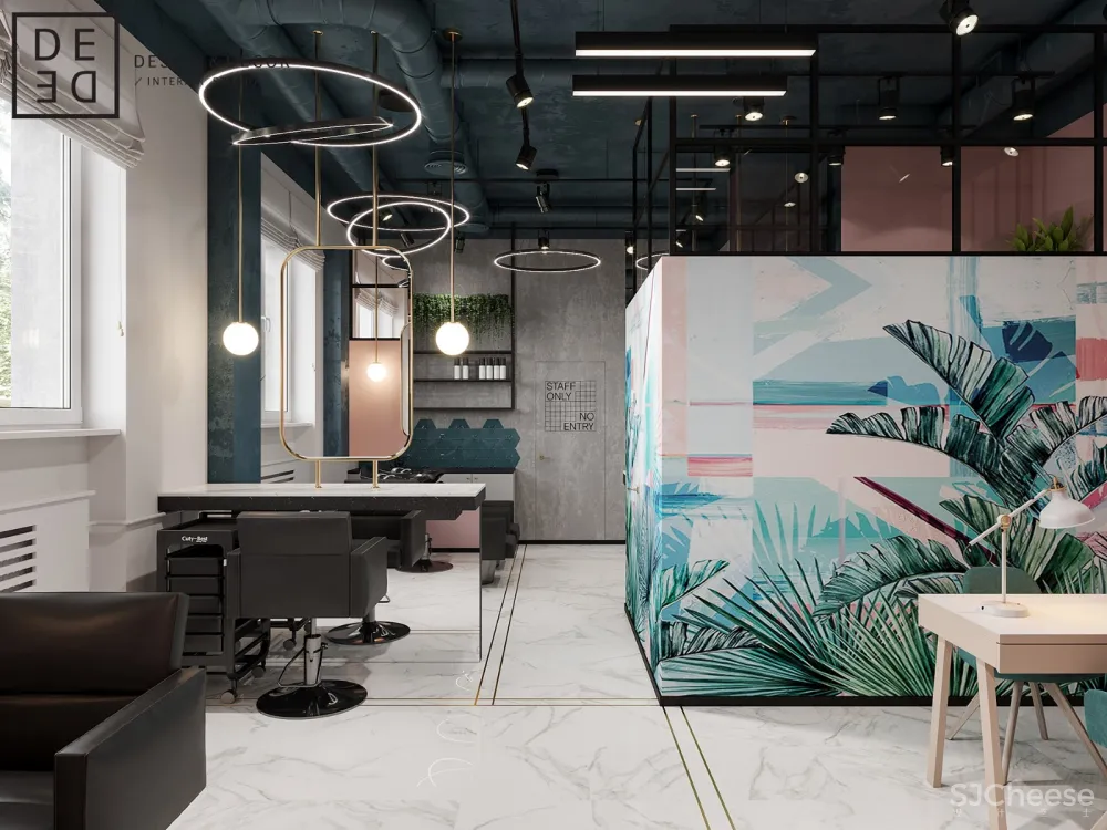 圣彼得堡清新“Tricky mechanics”沙龙 | DE&DE Studio