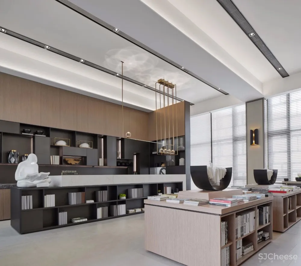 1062㎡万科最美书香气售楼中心设计丨人文与空间的完美融合