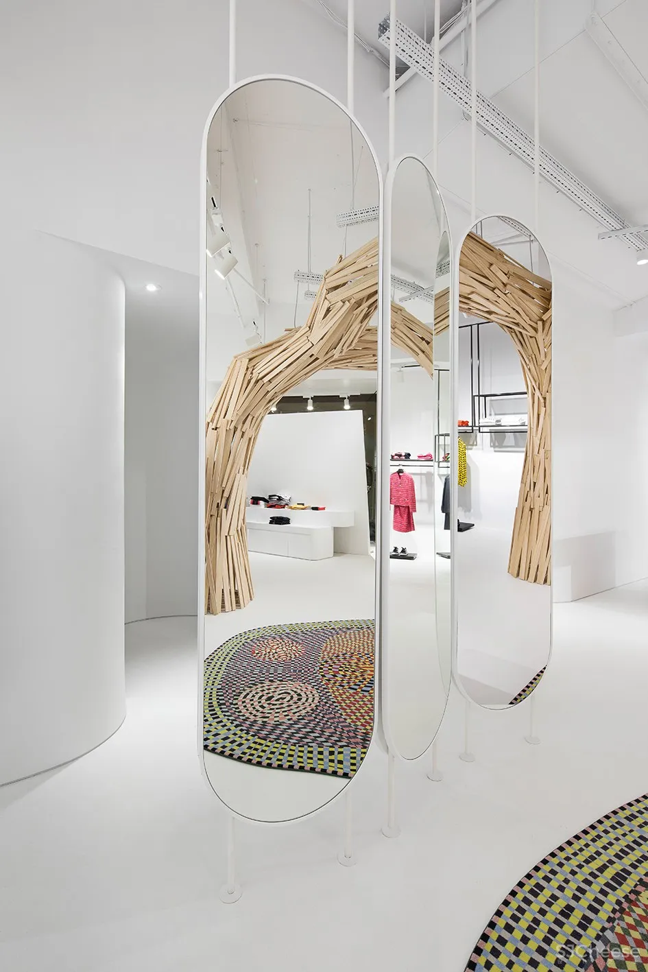 如画廊一般的悉尼Escada Sport旗舰店 | StudioMKZ