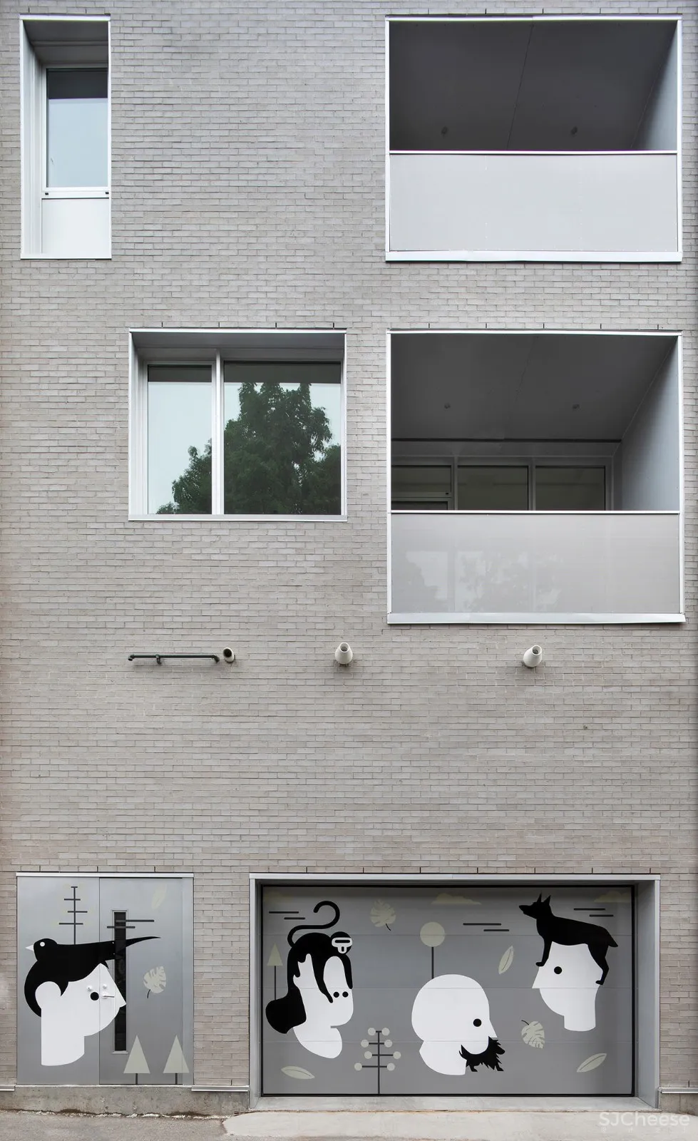 TBA:色彩舒缓的兽医诊所 首