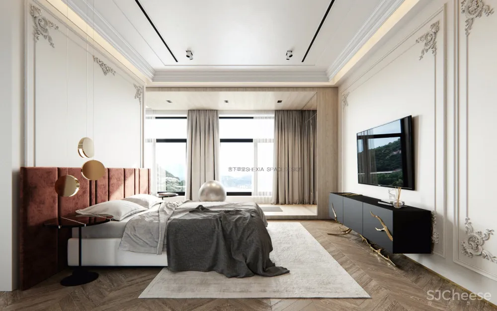 【舍下空间新作】900㎡如此完美有气质的别墅软装设计