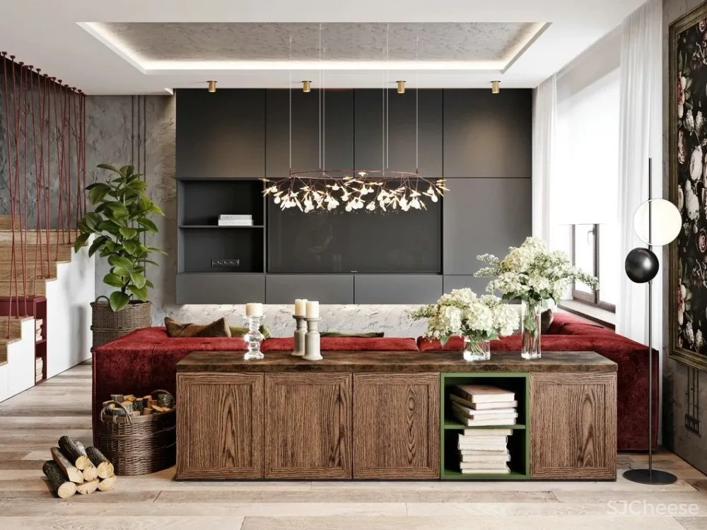 一个户型，三套表现方案，美到爆！ 首