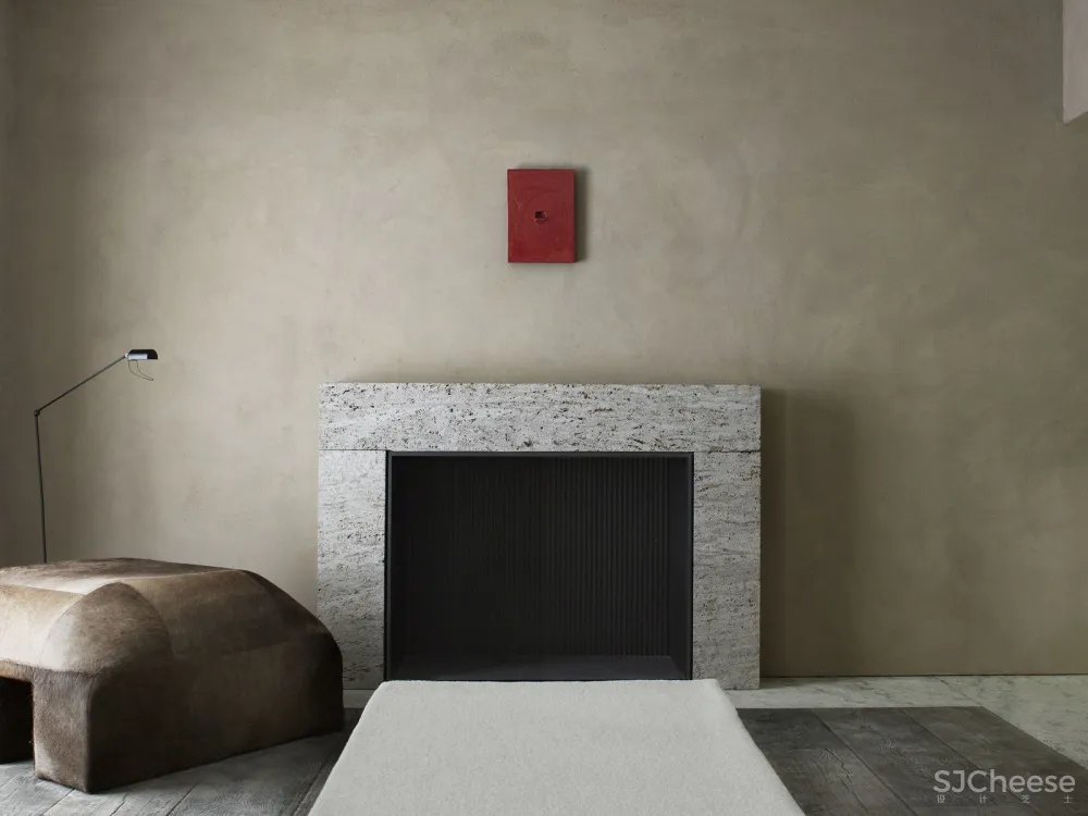 Nicolas Schuybroek Architects:古董与原始结合 浴室沙龙 首