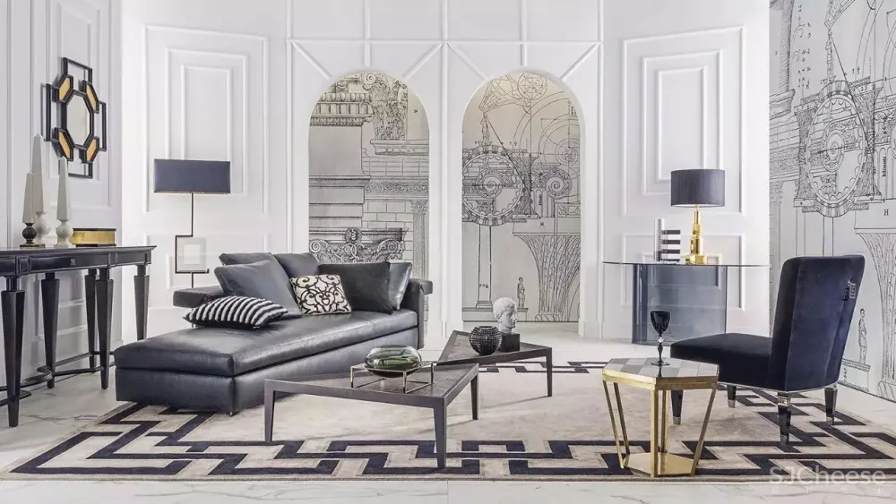 看看这些摄影图丨软装陈设就这样布置