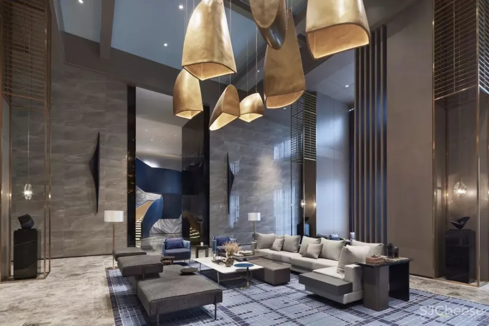 牧笛设计 | 2000㎡海门万科翡翠甲第销售中心设计方案 首