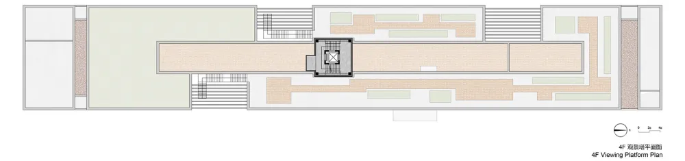 湿地中的红砖塔,河北 / 空格建筑