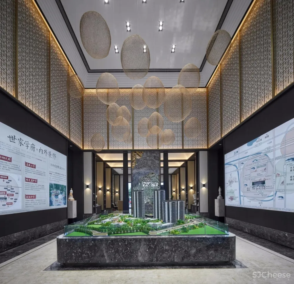 1062㎡万科最美书香气售楼中心设计丨人文与空间的完美融合