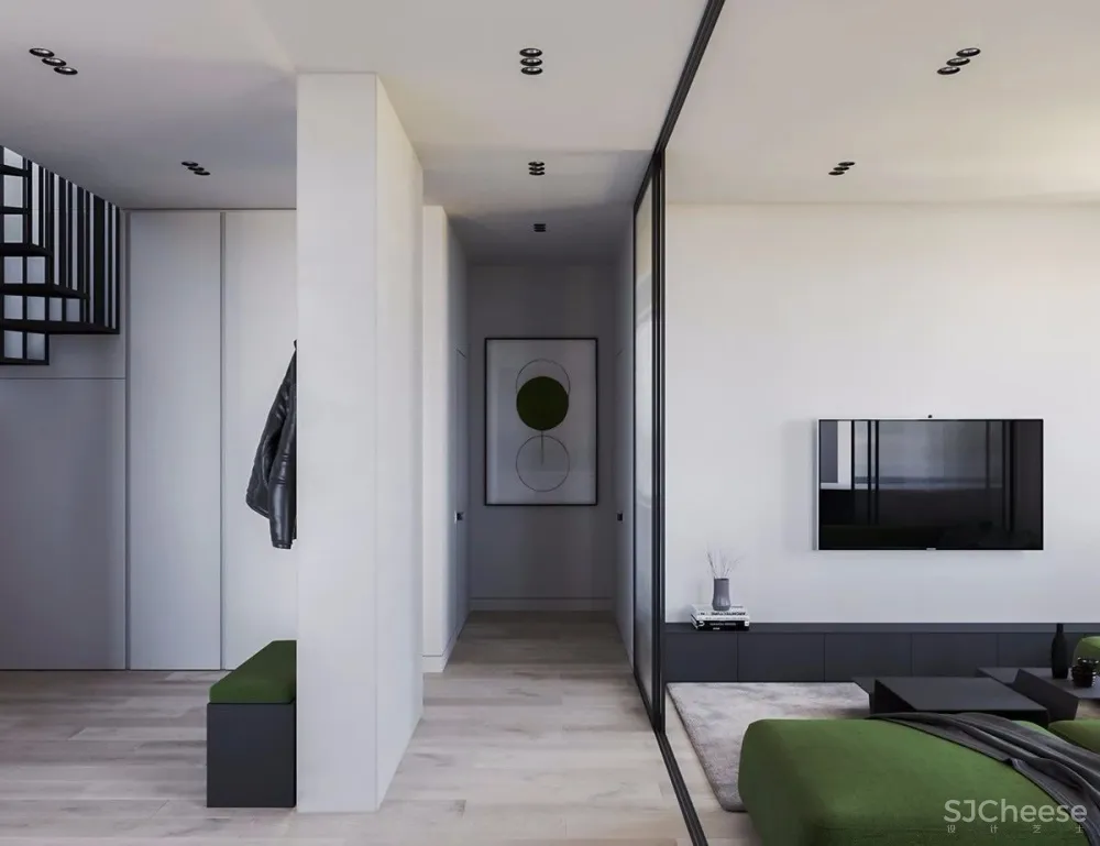 简约设计的 LOFT 才是有腔调的个性小宅