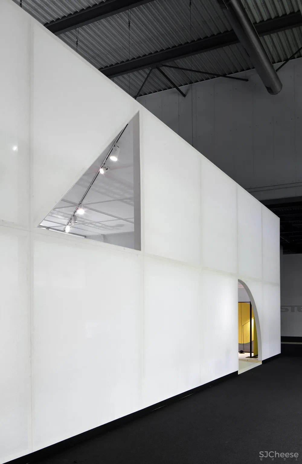 2 booths for arper salone del mobile 2017 milano