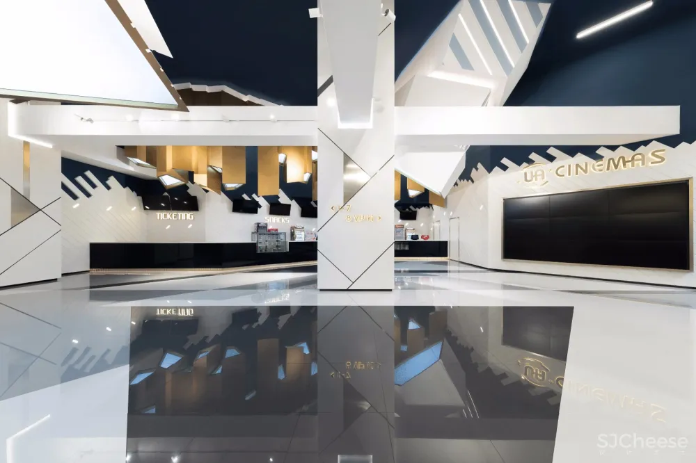 Oft设计新作|颠覆与重组的UA影院 重新解构建筑美学