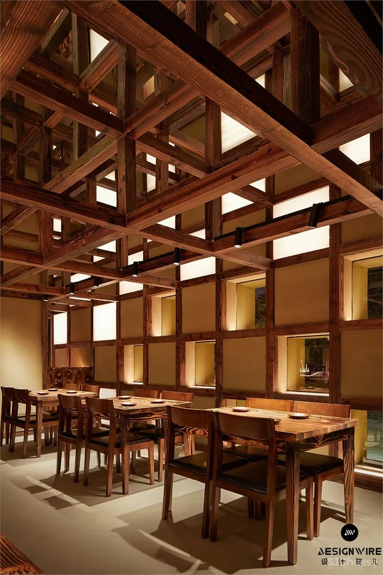 robata night 4.jpg 堤由匡:炉端烧源六及会席尺八餐饮空间设计